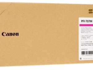 Оригинальный струйный картридж Canon PFI-707M 9823B001 для Canon imagePROGRAF iPF830/ iPF840/ iPF850, пурпурный, 700 мл. Оригинальный струйный картридж Canon PFI-707M 9823B001 для Canon imagePROGRAF iPF830/ iPF840/ iPF850, пурпурный, 700 мл.
