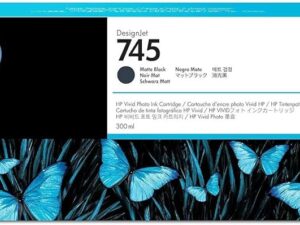 Оригинальный струйный картридж HP 745 F9K05A для HP DesignJet Z2600/ Z5600, чёрный, 300 мл.