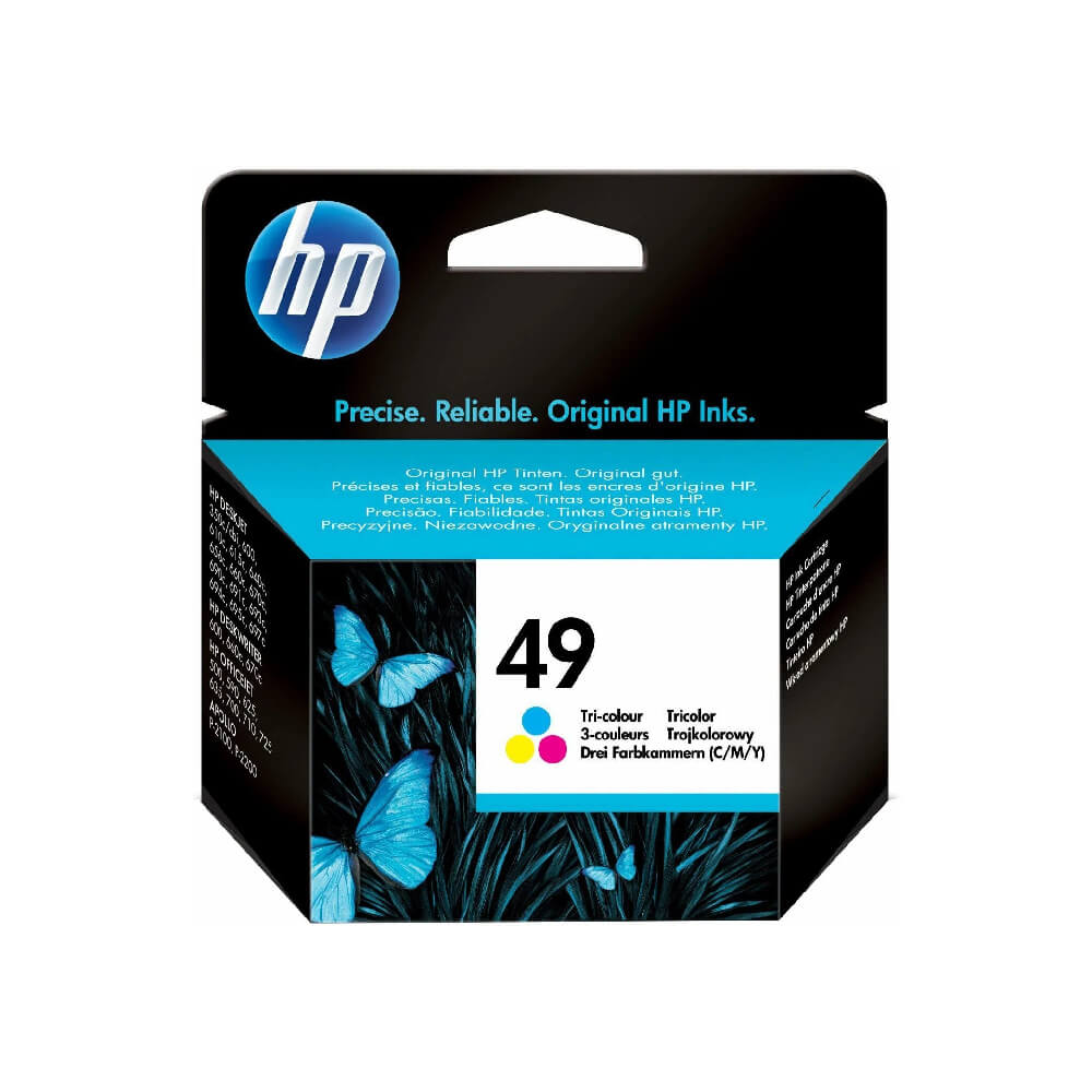 Оригинальный струйный картридж HP 49 51649AE для HP Designjet 6xx/ 350C, цветной, 310 страниц Оригинальный струйный картридж HP 49 51649AE для HP Designjet 6xx/ 350C, цветной, 310 страниц