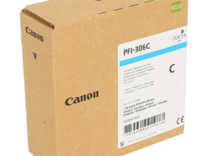 Оригинальный струйный картридж Canon PFI-306C 6658B001 для Canon imagePROGRAF iPF8300/ iPF8400/ iPF9400, голубой, 330 мл.