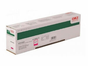 Оригинальный лазерный тонер-картридж Oki 44059170/44059166 для Oki MC851/MC861, пурпурный, 7300 страниц