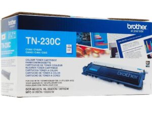 Оригинальный лазерный картридж Brother TN230C (TN-230C) для Brother DCP-9010CN, Brother HL-3040CN, Brother MFC-9120CN, голубой, 1400 страниц