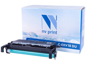 Совместимый блок фотобарабана NV Print NV-C-EXV18 DU для Canon (26900 стр., Чёрный) для Canon iR1018 | iR1018J | iR1020 | iR1020J | iR1022 | iR1022F | iR1022i | iR1022iF | iR1024A | iR1024i | iR1024iF