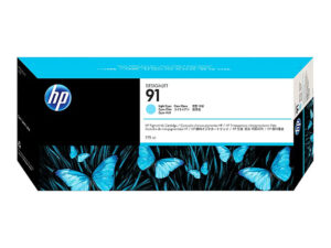 Оригинальный струйный картридж HP 91 C9470A для HP Designjet Z6100,  светло-голубой, 775 мл.