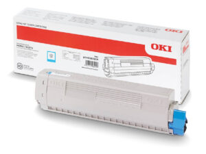 Оригинальный тонер-картридж Oki 45862851/45862839 MC853/MC873/MC883 7.3K (cyan)