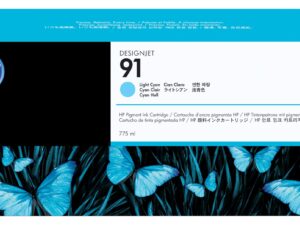 Оригинальный струйный картридж HP 91 C9470A для HP Designjet Z6100, светло-голубой, 775 мл. Оригинальный струйный картридж HP 91 C9470A для HP Designjet Z6100, светло-голубой, 775 мл.