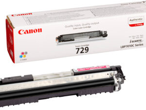 Оригинальный лазерный картридж Canon 729M 4368B002 для принтера Canon i-SENSYS LBP7010C, LBP7018C, пурпурный, 1000 страниц