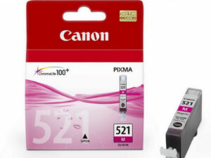 Оригинальный струйный картридж Canon CLI-521M 2935B004, пурпурный, 535 страниц Оригинальный струйный картридж Canon CLI-521M 2935B004, пурпурный, 535 страниц