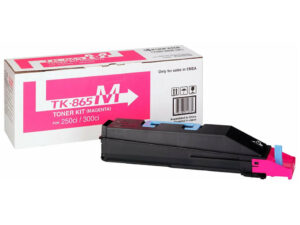 Оригинальный лазерный тонер-картридж Kyocera TK-865M (TK865M) 1T02JZBEU0 для Kyocera TASKalfa 250ci/ 300ci, пурпурный, 12000 страниц