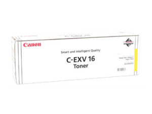 Оригинальный лазерный картридж Canon C-EXV16Y 1066B002 для Canon CLC 4040/ 4141/ 5151 желтый, 36000 страниц