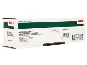 Оригинальный лазерный тонер-картридж Oki 45807121/45807111 для Oki B432/ 512/ MB492/ 562, черный, 12000 страниц