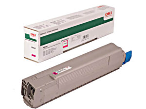 Оригинальный лазерный картридж Oki 44059262/44059254 для Oki MC861, пурпурный, 10000 страниц