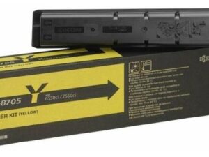 Оригинальный лазерный тонер-картридж Kyocera TK-8705Y (TK8705Y) 1T02K9ANL0 для Kyocera TASKalfa 6550ci/ 7550ci, желтый, 30 000 страниц