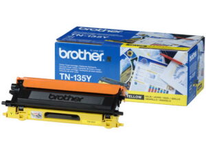 Оригинальный лазерная картридж Brother TN-135Y (TN135Y) для Brother MFC-9440CN/ MFC-9840/ HL-4040CN/ HL-4050/ HL-4070/ DCP-9040/ DCP-9045, желтый, 4 000 страниц
