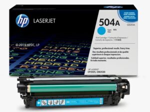 Оригинальный лазерный картридж HP 504A CE251A для HP Color LaserJet CM3530/ CM3530fs/ CP3525x/ CP3525n/ CP3525dn, голубой, 7000 страниц