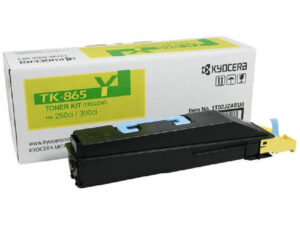 Оригинальный лазерный тонер-картридж Kyocera TK-865Y (TK865Y) 1T02JZAEU0 для Kyocera TASKalfa 250ci/ 300ci, желтый, 12000 страниц