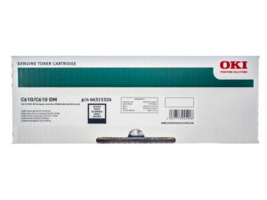 Оригинальный лазерный картридж Oki 44315324/44315308 для Oki C610, черный, 8000 страниц