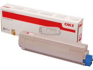 Оригинальный лазерный тонер-картридж Oki 45862850/45862838 для Oki MC853/ MC873/ MC883, пурпурный, 7300 страниц