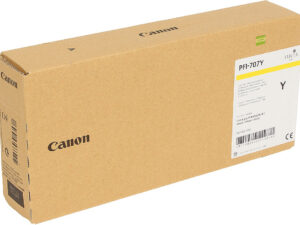Оригинальный струйный картридж Canon PFI-707Y 9824B001 для Canon imagePROGRAF iPF830/ iPF840/ iPF850, жёлтый, 700 мл. Оригинальный струйный картридж Canon PFI-707Y 9824B001 для Canon imagePROGRAF iPF830/ iPF840/ iPF850, жёлтый, 700 мл.