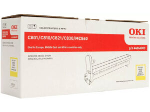 Оригинальный лазерный фотобарабан Oki 44064009 для Oki C810/ C830/ MC860/ MC861/ MC851/ C801/ C821, желтый, 20000 страниц