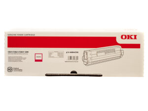 Оригинальный лазерный картридж Oki 44844506/44844518 для Oki C831/C841, пурпурный, 10000 страниц