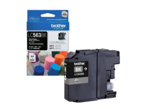 Оригинальный струйный картридж Brother LC-563BK (LC563BK) для Brother MFC-J2510, MFC-J3520, MFC-J3720, MFC-J2310R, черный, 600 страниц