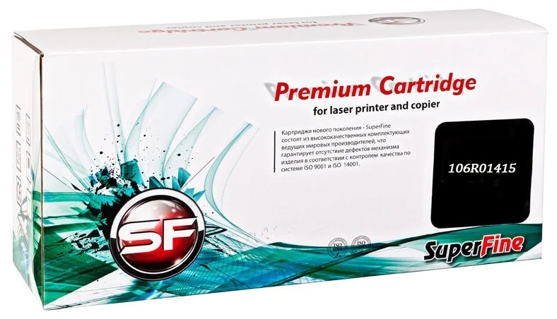 Совместимый лазерный картридж SuperFine Xerox 106R01415 3435MFP 10K Совместимый лазерный картридж SuperFine Xerox 106R01415 3435MFP 10K