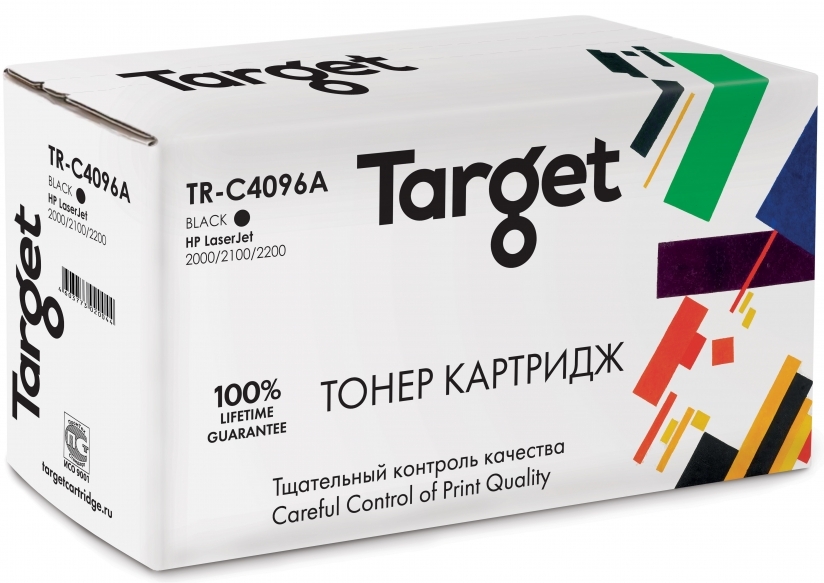 Картридж TARGET совместимый HP C4096A для LJ 2000/2100/2200, 5k Картридж TARGET совместимый HP C4096A для LJ 2000/2100/2200, 5k