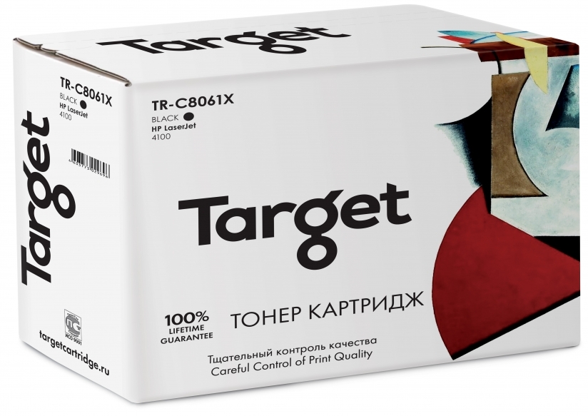 Картридж TARGET совместимый HP C8061X для LJ 4100, 10k Картридж TARGET совместимый HP C8061X для LJ 4100, 10k