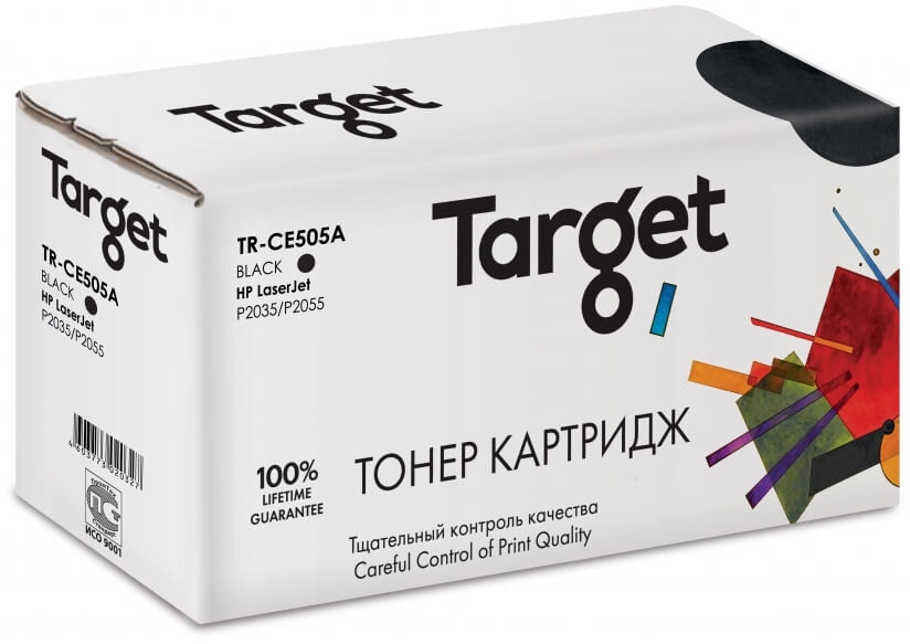 Картридж TARGET совместимый HP CE505A для LJ P2035/P2055, 2.3k Картридж TARGET совместимый HP CE505A для LJ P2035/P2055, 2.3k