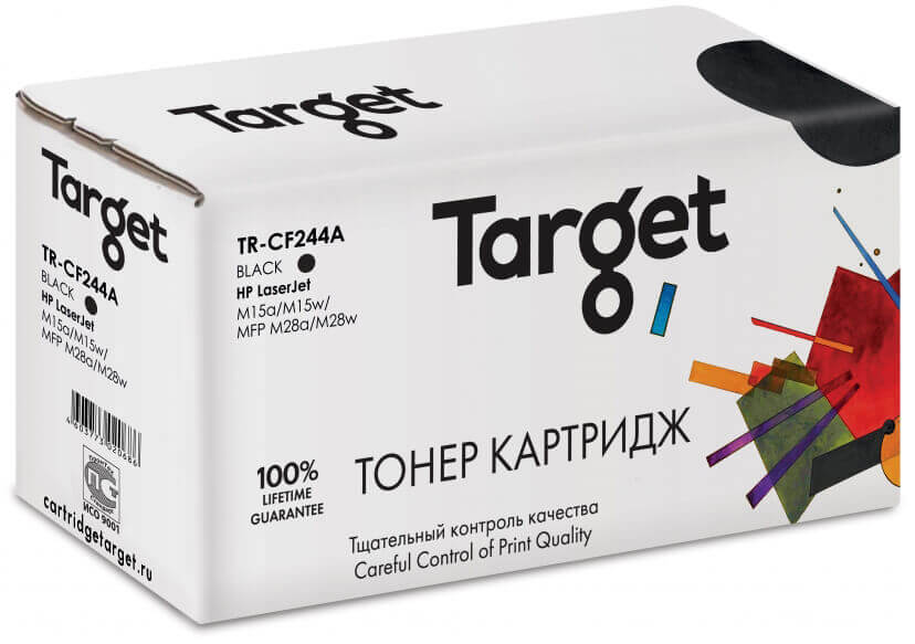 Картридж TARGET совместимый HP CF244A для LJ M15a/M15w/MFP M28a/M28w, 1k Картридж TARGET совместимый HP CF244A для LJ M15a/M15w/MFP M28a/M28w, 1k