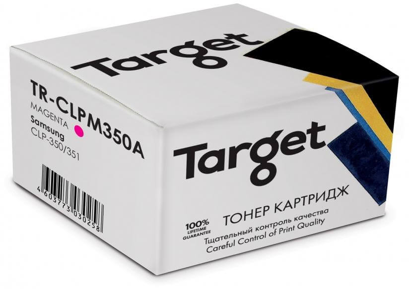 Тонер-картридж TARGET совместимый Samsung CLP-M350A Magenta для CLP-350/351, 2k Тонер-картридж TARGET совместимый Samsung CLP-M350A Magenta для CLP-350/351, 2k