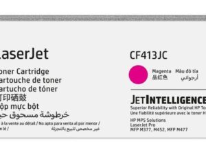 Оригинальный лазерный картридж HP 410J CF413JC Jumbo, пурпурный, 6000 страниц