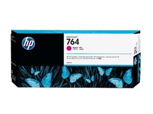 Оригинальный струйный картридж HP 764 C1Q14A для HP Designjet T3500 Production eMFP B9E24A/ B9E24B, пурпурный, 300 мл.
