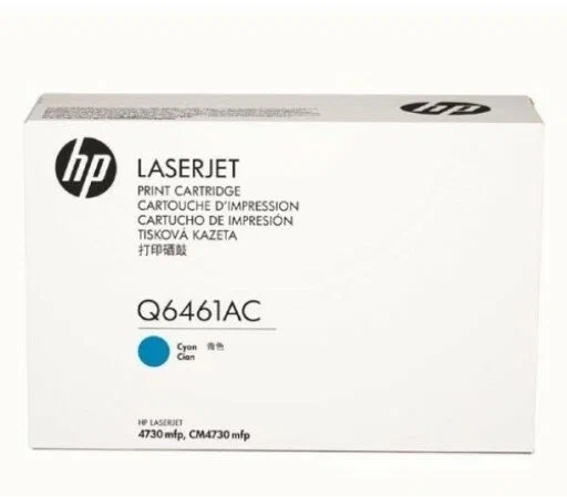 Оригинальный лазерный картридж HP 644A Q6461AC для HP Color LaserJet CM4730/ CM4730f/ CM4730fsk/ CM4730fm, голубой, 12000 страниц Оригинальный лазерный картридж HP 644A Q6461AC для HP Color LaserJet CM4730/ CM4730f/ CM4730fsk/ CM4730fm, голубой, 12000 страниц