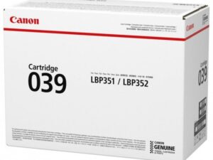 Оригинальный тонер-картридж Canon 039BK 0287C001 для принтера Canon i-SENSYS LBP351x/ 352x, Чёрный (11 000 стр.)