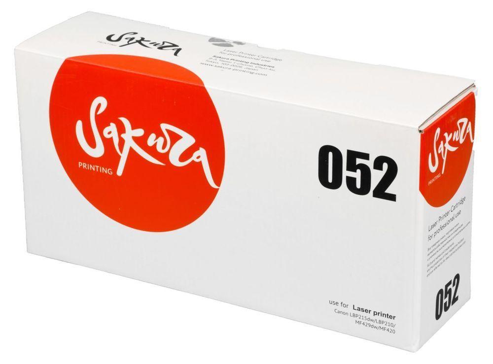 Картридж SAKURA CRG052 для Canon i-SENSYS LBP212/ 214/ 215, i-SENSYS MF421/ 426/ 428/ 429, черный, 3 100 к. Картридж SAKURA CRG052 для Canon i-SENSYS LBP212/ 214/ 215, i-SENSYS MF421/ 426/ 428/ 429, черный, 3 100 к.
