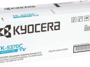Оригинальный голубой тонер-картридж Kyocera TK-5370C (1T02YJCNL0) Оригинальный голубой тонер-картридж Kyocera TK-5370C (1T02YJCNL0)