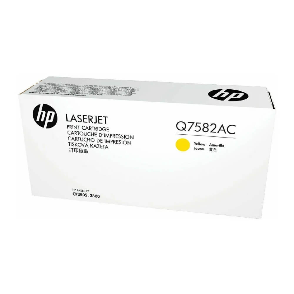 Оригинальный лазерный картридж контрактный HP 503A Q7582AC для HP LaserJet CP3505/ CP3505dn/ CP3505n/ CP3505x, желтый, 6000 страниц Оригинальный лазерный картридж контрактный HP 503A Q7582AC для HP LaserJet CP3505/ CP3505dn/ CP3505n/ CP3505x, желтый, 6000 страниц