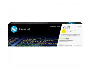 Оригинальный лазерный картридж HP CLJ 222X (W2222X) для HP LaserJet Pro 3201-3204, 3288, 3303, желтый, 2500 страниц