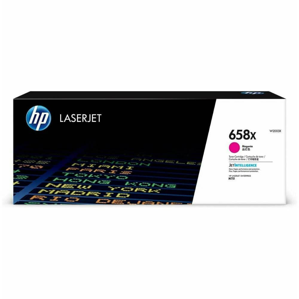 Оригинальный лазерный картридж HP 658X W2003X для HP ColorLaserJet Ent M751, пурпурный, 28000 страниц Оригинальный лазерный картридж HP 658X W2003X для HP ColorLaserJet Ent M751, пурпурный, 28000 страниц