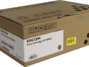 Оригинальный лазерный картридж Ricoh 407647 (SP-3400LE) для Aficio SP 3400N, Aficio SP 3410DN, Aficio SP 3400SF, Aficio SP 3410SF, и др.