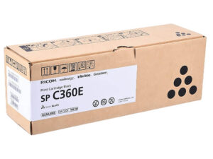 Оригинальный лазерный картридж Ricoh 408188 (SP-C360E) для SP C360, SP C361