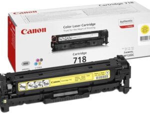 Оригинальный лазерный картридж Canon 718Y (2659B002) для i-SENSYS LBP7200, i-SENSYS LBP7210, i-SENSYS LBP7660, i-SENSYS LBP7680, и др.