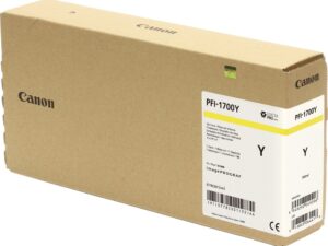 Оригинальный струйный картридж Canon PFI-1700Y (0778C001) для imagePROGRAF PRO-2000, imagePROGRAF PRO-4000, imagePROGRAF PRO-6000S
