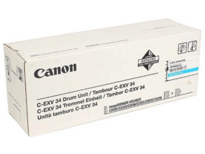Оригинальный лазерный картридж Canon C-EXV34C (3787B003) для imageRUNNER ADVANCE C2220L, imageRUNNER ADVANCE C2220i, imageRUNNER ADVANCE C2225i, imageRUNNER ADVANCE C2230i, и др.