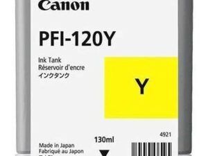 Оригинальный струйный картридж Canon PFI-120Y (2888C001) для imagePROGRAF TM-200, imagePROGRAF TM-205, imagePROGRAF TM-300, imagePROGRAF TM-305