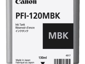 Оригинальный лазерный картридж Canon PFI-120MBk (2884C001) для imagePROGRAF TM-200, imagePROGRAF TM-205, imagePROGRAF TM-255, imagePROGRAF TM-300, и др.