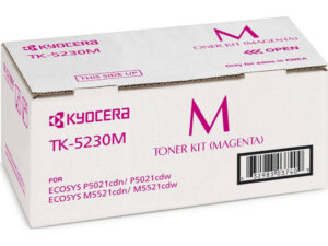 Оригинальный лазерный картридж Kyocera TK-5230M (1T02R9BNL0) для ECOSYS M5521cdn, ECOSYS M5521cdw, ECOSYS P5021cdn, ECOSYS P5021cdw