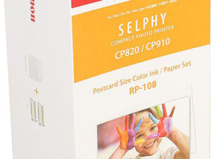 Оригинальный струйный картридж Canon RP-108IN (8568B001) для SELPHY CP820, SELPHY CP910, SELPHY CP1000, SELPHY CP1200, и др.